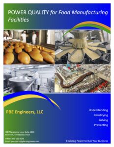 POWER QUALITY for Food Manufacturing Facilities
