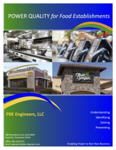 POWER QUALITY for Food Establishments